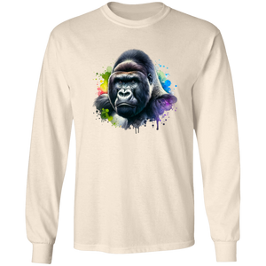 Silverback Male Gorilla Watercolor T-shirts, Hoodies and Sweatshirts