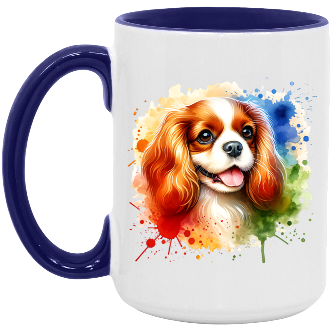 Blenheim Cavalier King Charles Spaniel Mugs