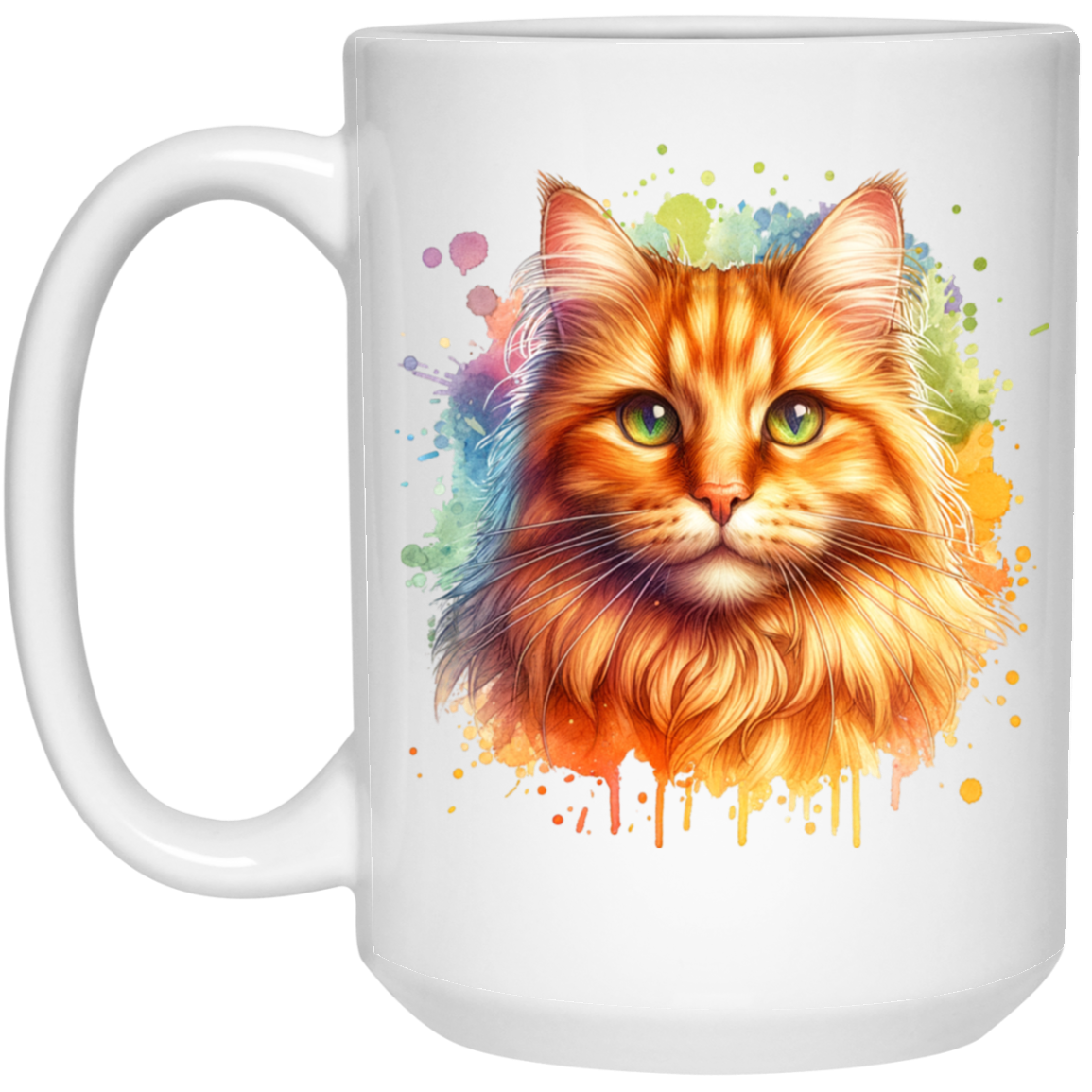 Orange Tabby Cat - Mugs