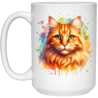 Orange Tabby Cat - Mugs