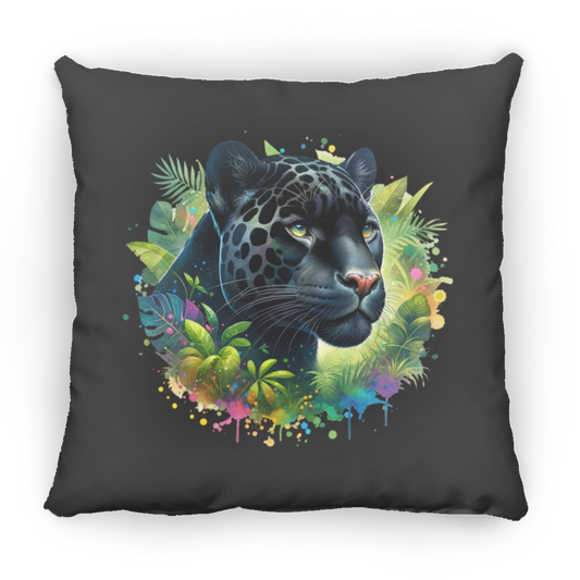 Melanistic Leopard - Pillows