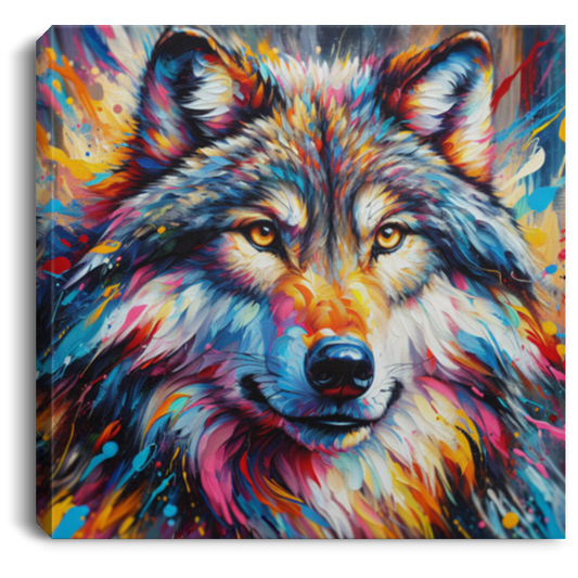 Wolf Expression - Canvas Art Prints