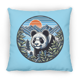 Panda in the Land of the Rising Sun Pillows