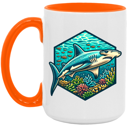 Hammerhead Shark Graphic - Mugs