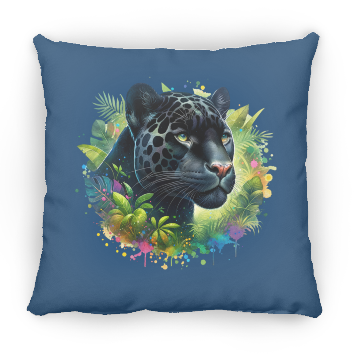 Melanistic Leopard - Pillows