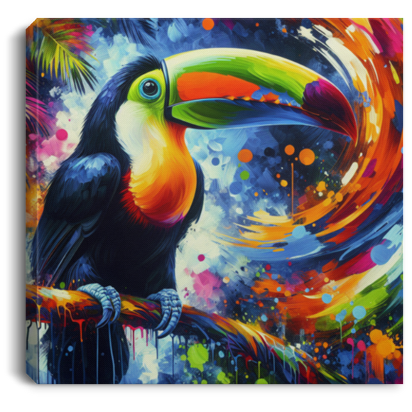 Colorful Toucan - Canvas Art Prints