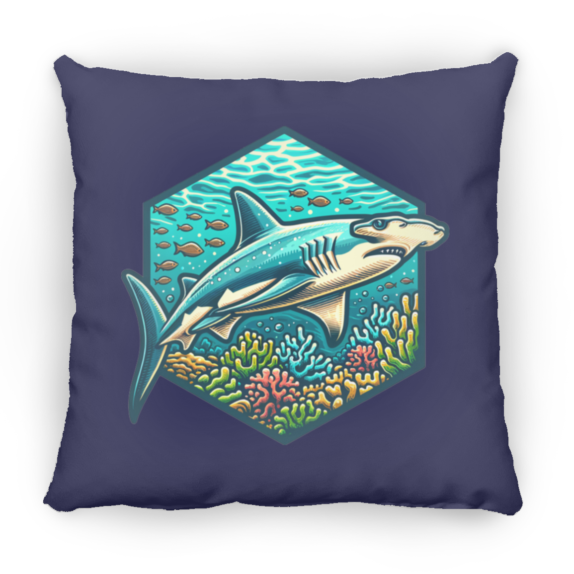 Hammerhead Shark Graphic - Pillows