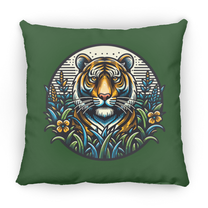 Tiger Graphic Circle - Pillows