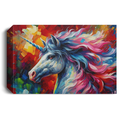 Heliconia Unicorn - Canvas Art Prints