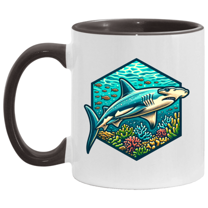 Hammerhead Shark Graphic - Mugs