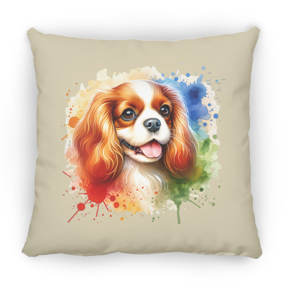 Blenheim Cavalier King Charles Spaniel Pillows