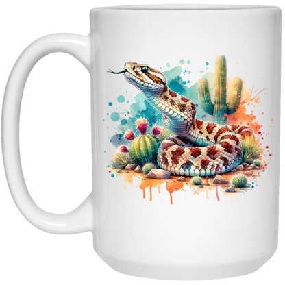 Rattlesnake Scenting the Air - Mugs