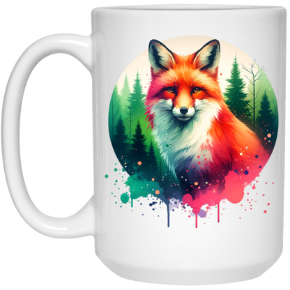 Fox Forest Circle - Mugs