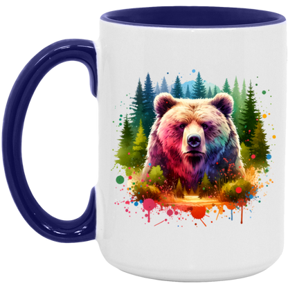 Grizzly Bear Portrait - Mugs