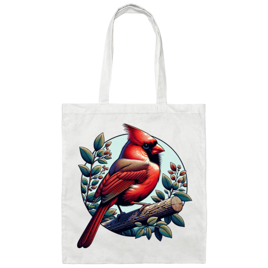Cardinal Graphic - Canvas Tote Bag