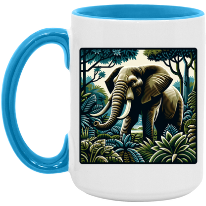 Block Print Elephant - Mugs