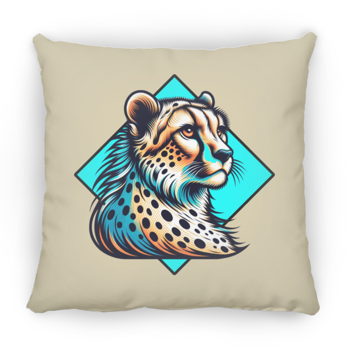 Cheetah on Point - Throw Pillows