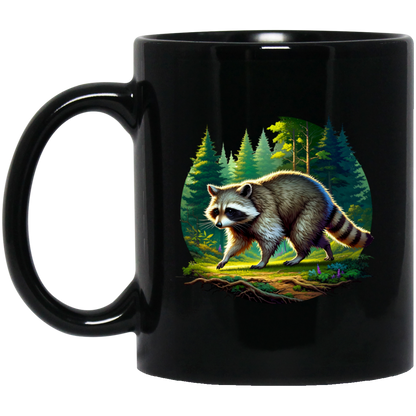 Walking Raccoon - Mugs