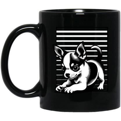 Chihuahua Stripes - Mugs