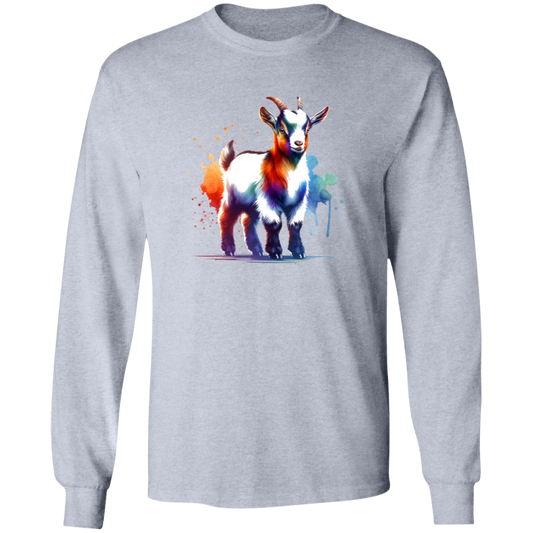 Standing Goat Watercolor - T-shirts, Hoodies and Sweatshirts