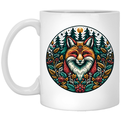 Fox Circle Folk Art - Mugs