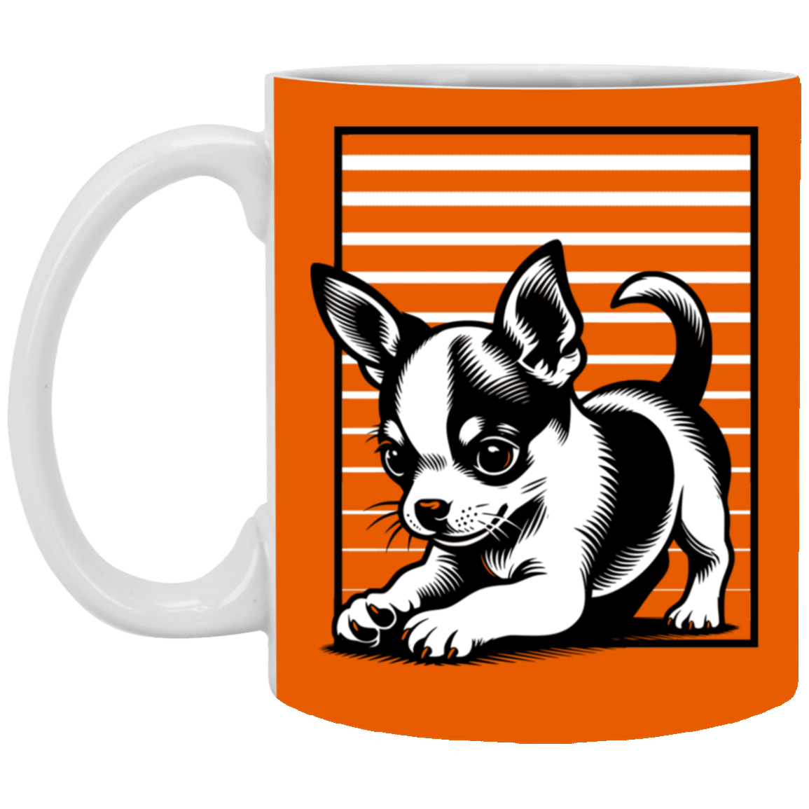 Chihuahua Stripes - Mugs