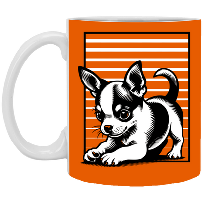 Chihuahua Stripes - Mugs