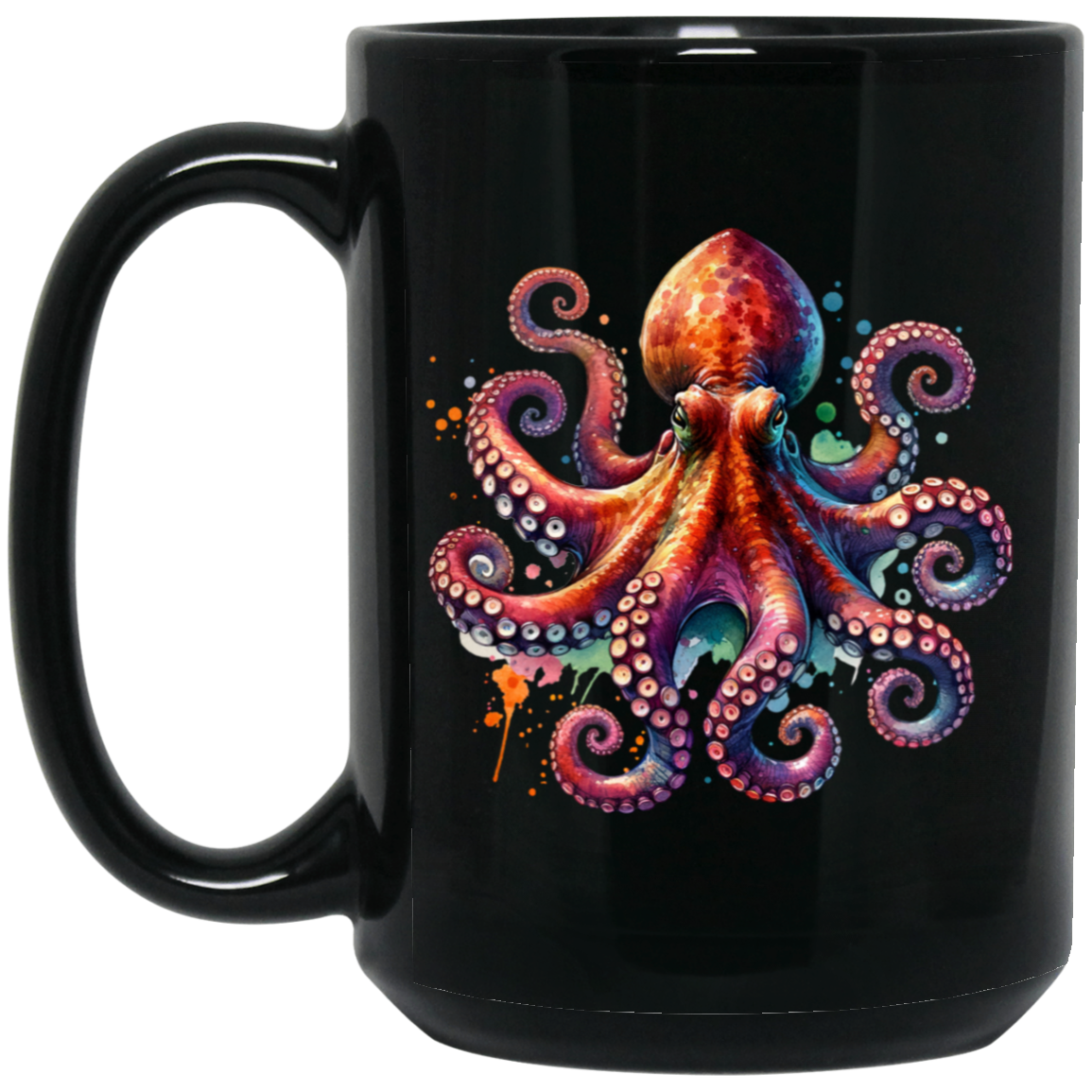 Octopus Front Mugs
