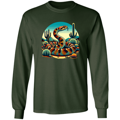 Rattlesnake and Cactus Graphic - T-shirts, Hoodies and Sweatshirts