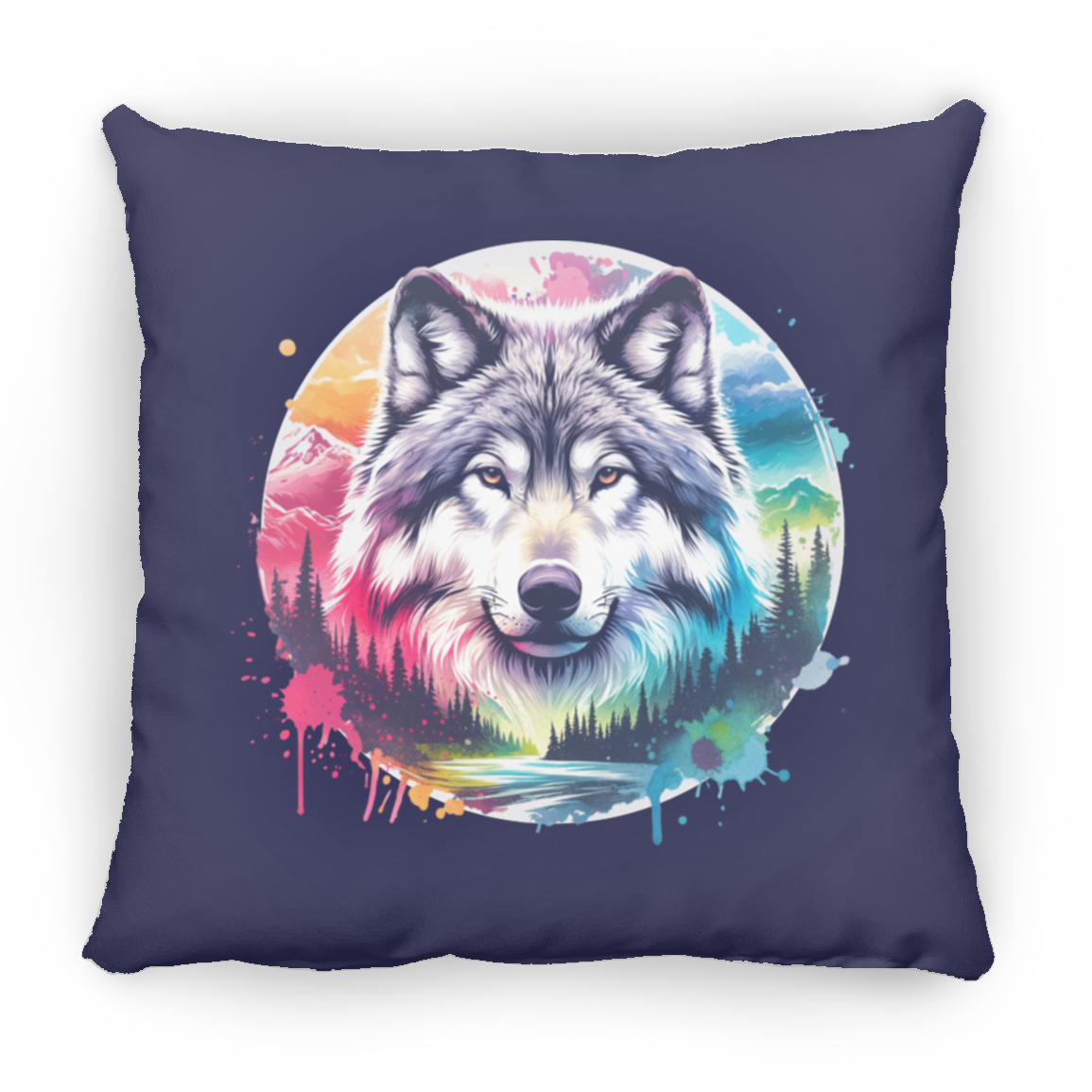 Wolf Spirit Rising - Pillows