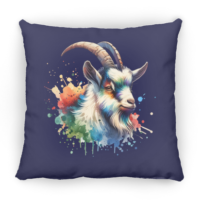 Goat Portrait Watercolor - Pillows