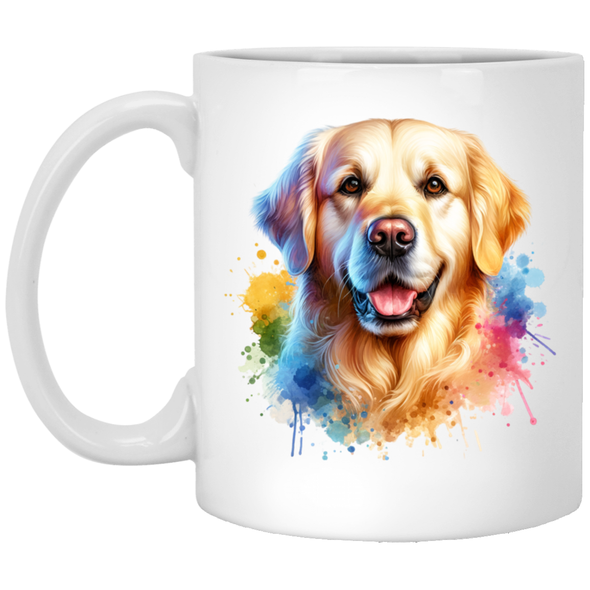 Golden Retriever Portrait - Mugs