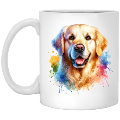 Golden Retriever Portrait - Mugs