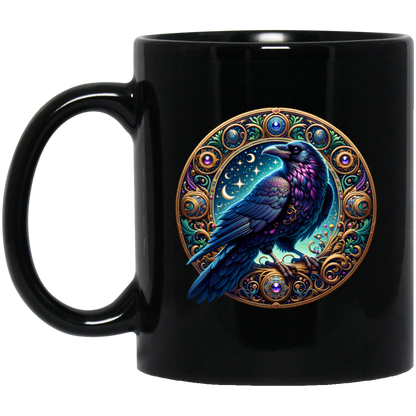 Raven Medallion Mugs