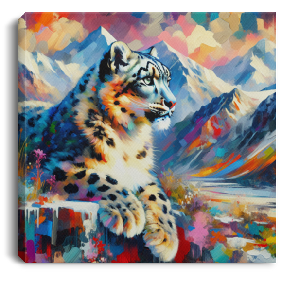 Himalayan Snow Leopard - Canvas Art Prints