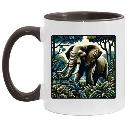 Block Print Elephant - Mugs