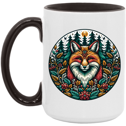 Fox Circle Folk Art - Mugs