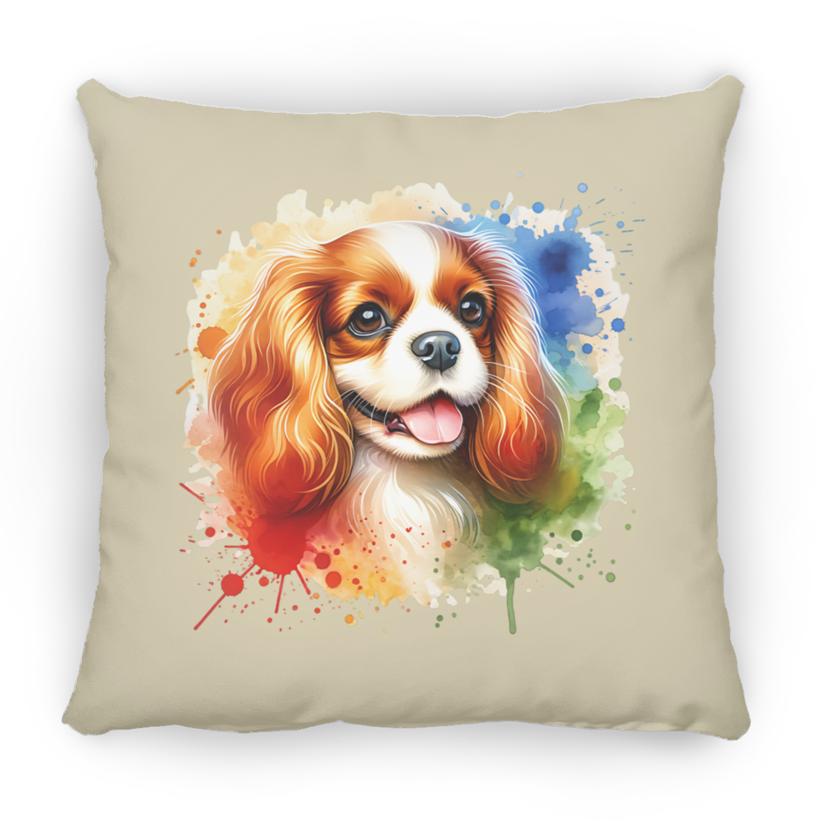 Blenheim Cavalier King Charles Spaniel Pillows