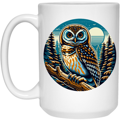 Moonlit Owl Mugs