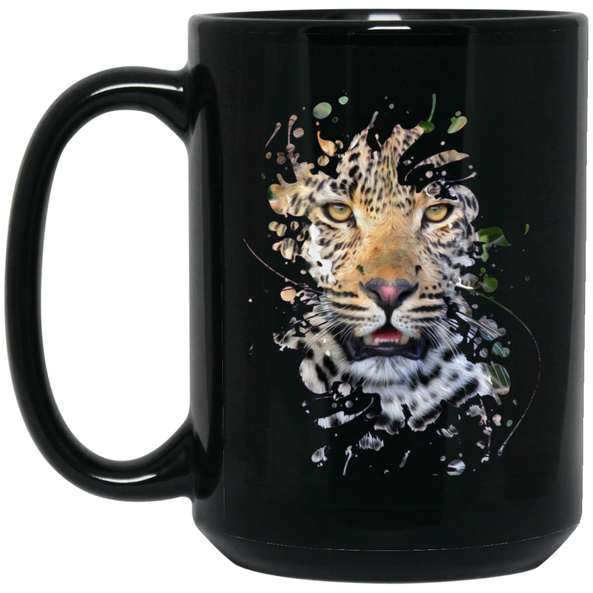 Disappearing Leopard - Mugs