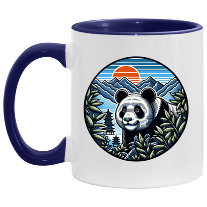 Panda in the Land of the Rising Sun Mugs