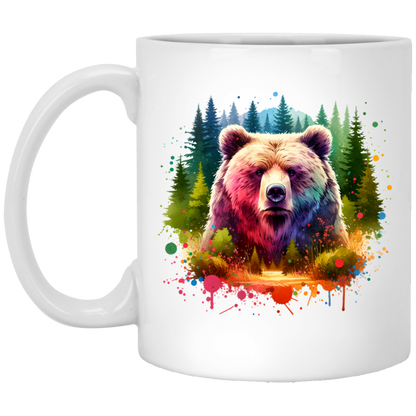 Grizzly Bear Portrait - Mugs