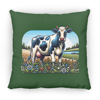 Holstein with Flowers - Pillows