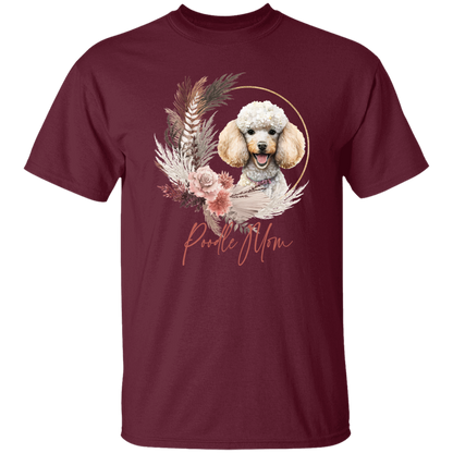 Poodle Mom Boho Wreath - T-shirts, Hoodies and Sweatshirts