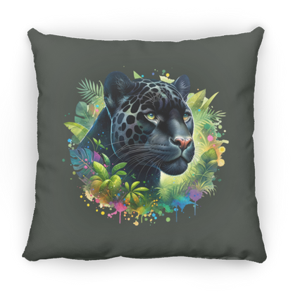 Melanistic Leopard - Pillows