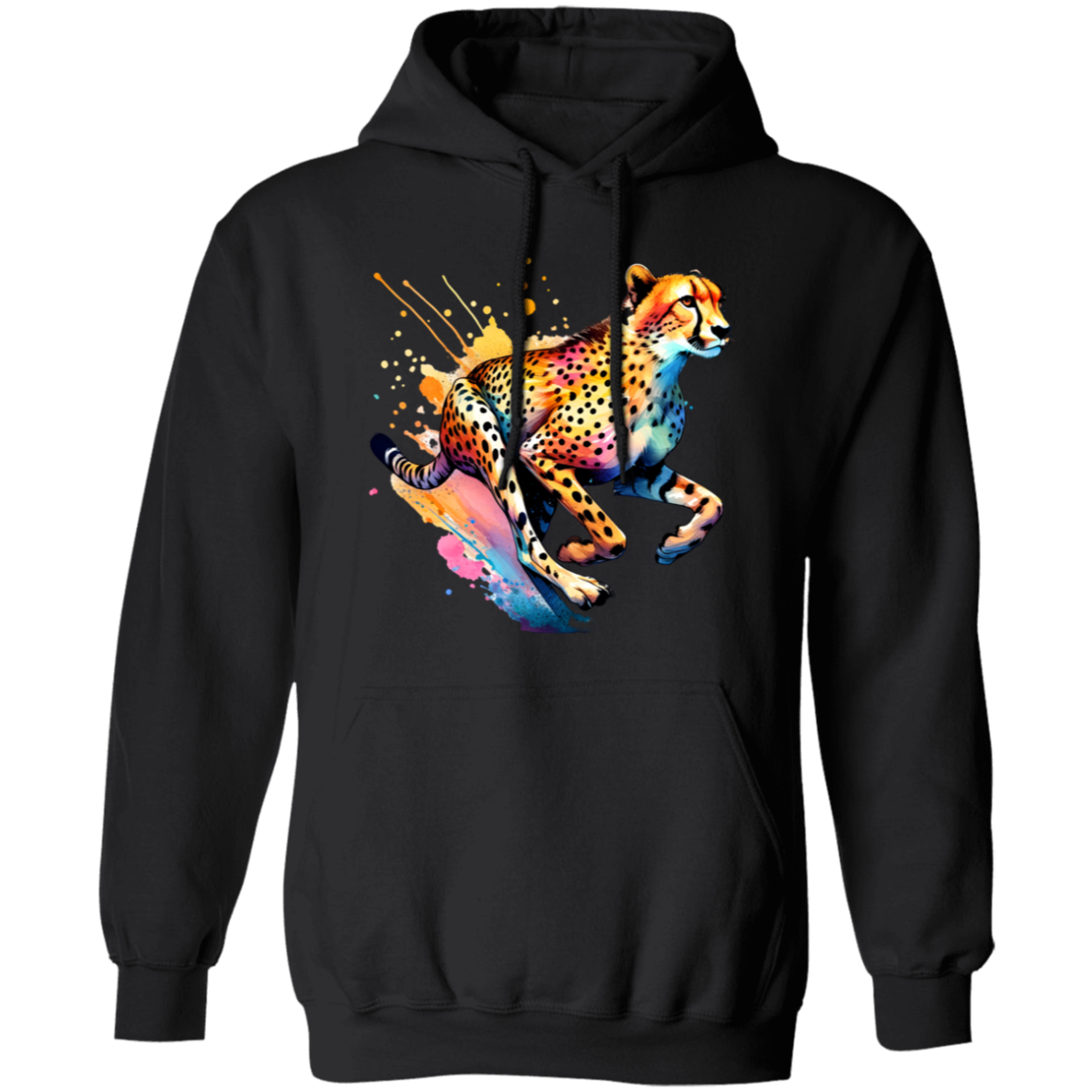 Running Cheetah - T-shirts, Hoodies and Sweatshirts