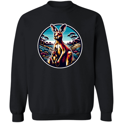 Kangaroo and Joey Graphic - T-shirts, Hoodies and Sweatshirts