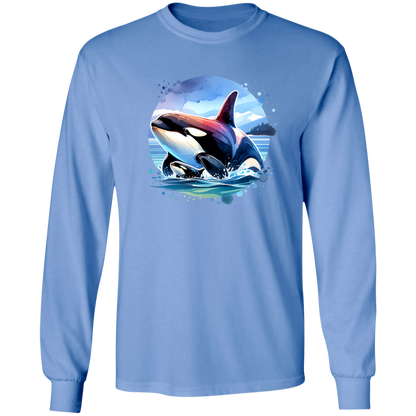 Orca and Calf in Strait of Juan de Fuca - T-shirts, Hoodies and Sweatshirts