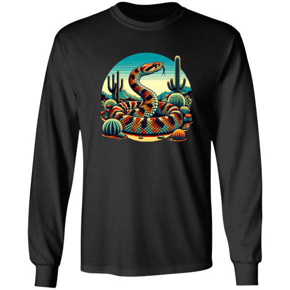 Rattlesnake and Cactus Graphic - T-shirts, Hoodies and Sweatshirts