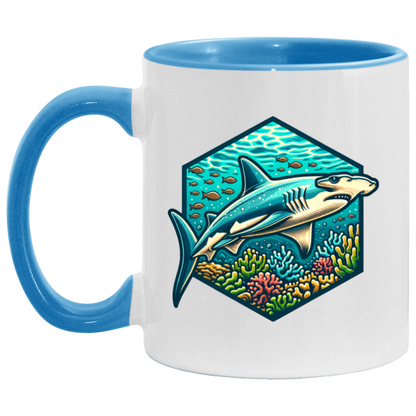 Hammerhead Shark Graphic - Mugs